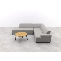 Malaga/Mindo - hoekbank loungeset chaise longue - taupe