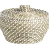 Mand Noa - naturel zeegras - 20xØ27xØ22 cm
