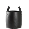 Mand Ruben - zwart - 30xØ30 cm