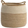 Mand Tom - lichtbruin zeegras - 34xØ36 cm