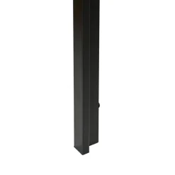 MANN - Eettafel - Lichtbruin/Zwart - 120 x 70 cm - Hout