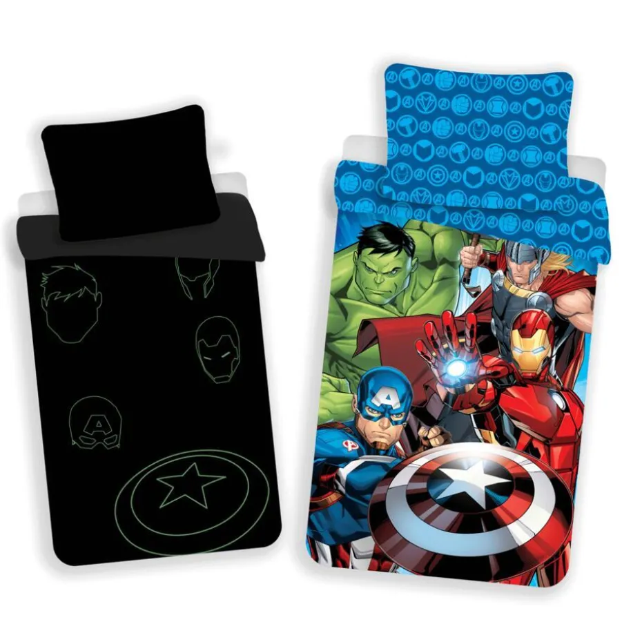 Marvel Avengers Dekbedovertrek - 140 x 200 cm - Katoen