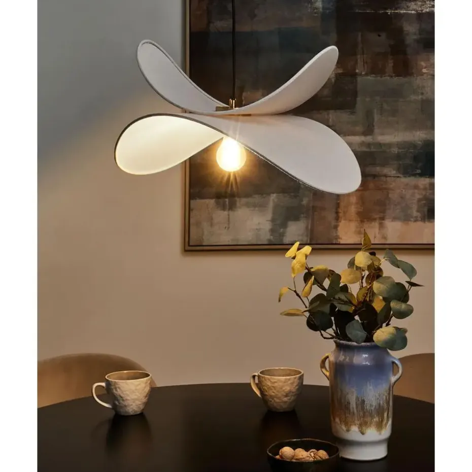 MASCOTA - Hanglamp - Lichtgrijs - Linnen