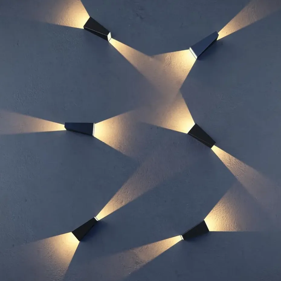 Maytoni Outdoor - Architecturale verlichting Times Square - Zwart