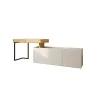Meubella - Bureau Floren - Eiken - 2 lades