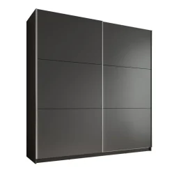 Meubella - Kledingkast Azrael - Grijs - 200 cm