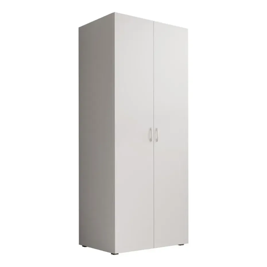 Meubella - Kledingkast Bernd - Wit - 74 cm