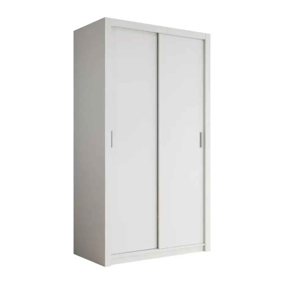 Meubella - Kledingkast Blake - Wit - 120 cm