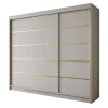 Meubella - Kledingkast Eagle - Beige - 250 cm