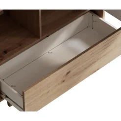 Meubella - Kledingkast Fuzeta - Eiken - 92 cm