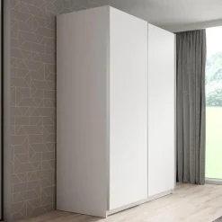 Meubella - Kledingkast Ganaro - Wit - 150 cm