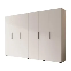 Meubella - Kledingkast Marquesa - Wit - 300 cm