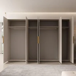 Meubella - Kledingkast Marquesa - Beige - 300 cm