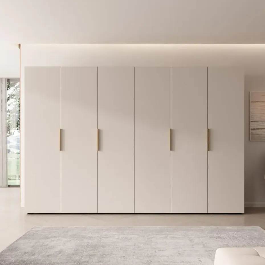 Meubella - Kledingkast Marquesa - Beige - 300 cm