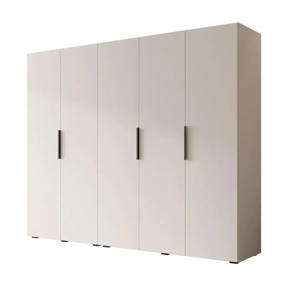 Meubella - Kledingkast Marquesa - Wit - 250 cm