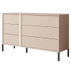 Meubella - Ladekast Desert - Beige - 137 cm