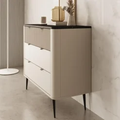 Meubella - Ladekast Mace - Beige - 90 cm