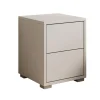 Meubella - Nachtkastje Gideon - Beige - 30 cm