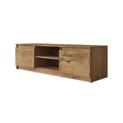 Meubella - TV-Meubel Diaz - Eiken - 120 cm
