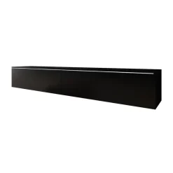 Meubella - TV-Meubel Dixon - Mat Zwart - 180 cm