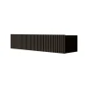 Meubella - TV-Meubel Pepinos - Mat zwart - 150 cm