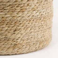 Mica Decorations Atlantic Mand voor Planten Set van 2 - Ø30 cm - Crème