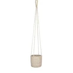Mica Decorations Atlantic Mand voor Planten Set van 2 - Ø16 cm - Crème