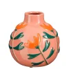 Mica Decorations Ava Vaas - H20 x Ø20 cm - Keramiek - Roze
