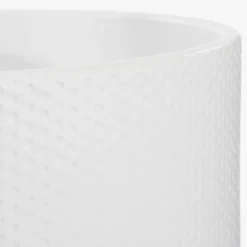 Mica Decorations Bloempot - wit - keramiek - D26 x H28 cm