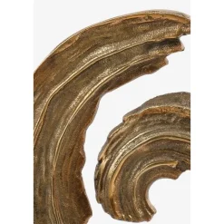 Mica Decorations Curla Woondecoratie - L23 x B15 x H46 cm - Goud