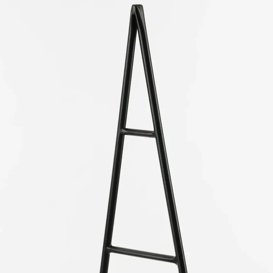 Mica Decorations Decoratie Kerstboom - L34 x B12 x H90 cm - IJzer - Zwart
