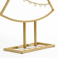 Mica Decorations Decoratie Kerstboom - L40 x B12 x H79 cm - IJzer - Goud