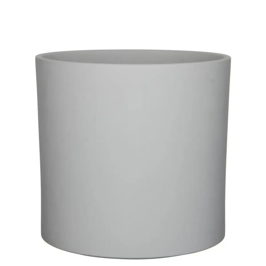 Mica Decorations Era Bloempot - H31 x Ø32,5 cm - Lichtgrijs
