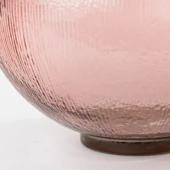 Mica Decorations Firenza Fles Vaas - H42 x Ø34 cm - Lichtroze