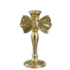 Mica Decorations Kandelaar - L11 x B8 x H20 cm - Aluminium - Goud