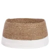 Mica Decorations Kerstboomrok H26 x Ø58 cm Zeegras Gebroken Wit