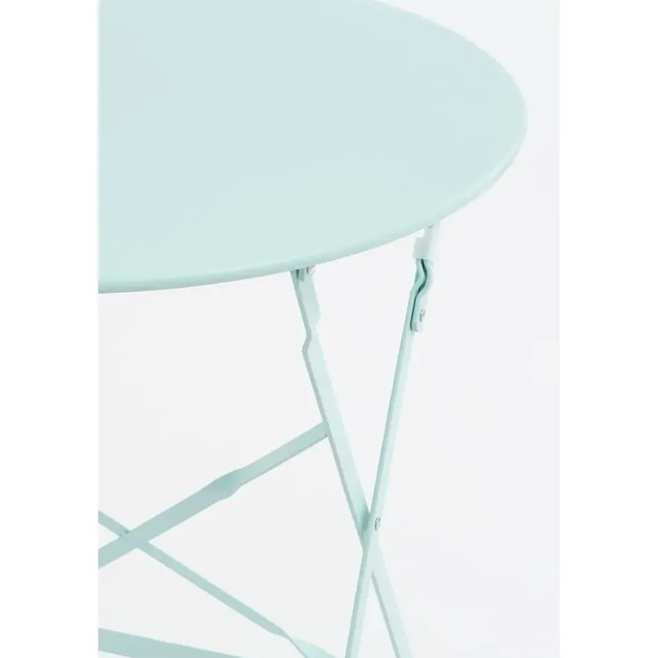 Mica Decorations Laurence Bistro Set - Set of 3 - Metaal - Lichtgroen