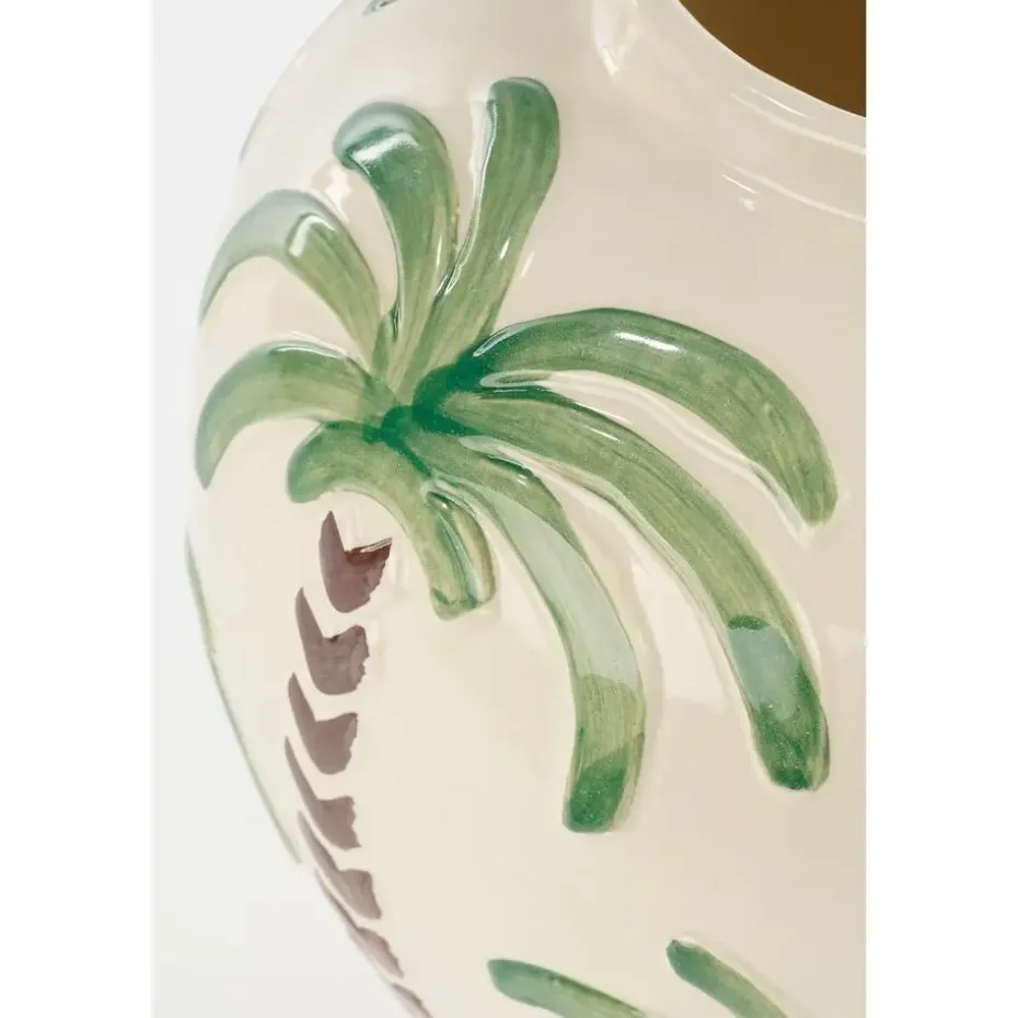 Mica Decorations Paradiso Vaas - H32 x Ø26 cm - Keramiek - Off-white