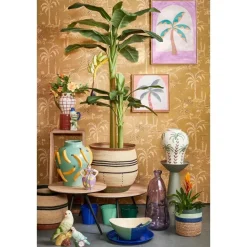 Mica Decorations Paradiso Vaas - H32 x Ø26 cm - Keramiek - Off-white