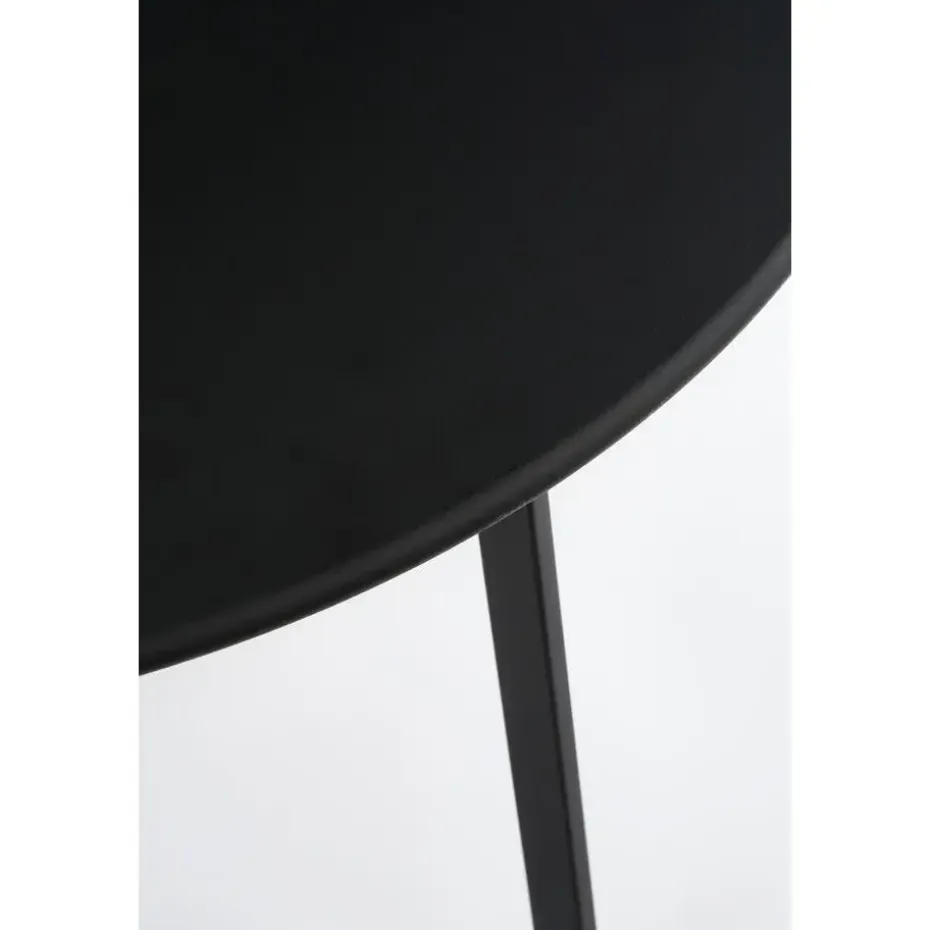 Mica Decorations Seatle Bijzettafel voor Buiten - Metaal - Zwart