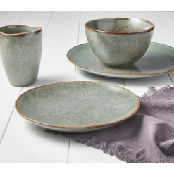 Mica Decorations Tabo Serviesset 4 persoons Keramiek Groen
