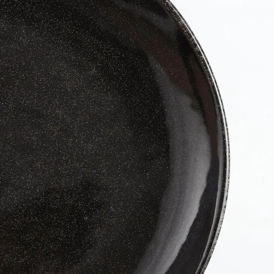 Mica Decorations Tabo Serviesset 4 persoons Keramiek Zwart