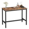 Middelhoge bartafel - vintage - 120x90x60 cm - vintage bruin