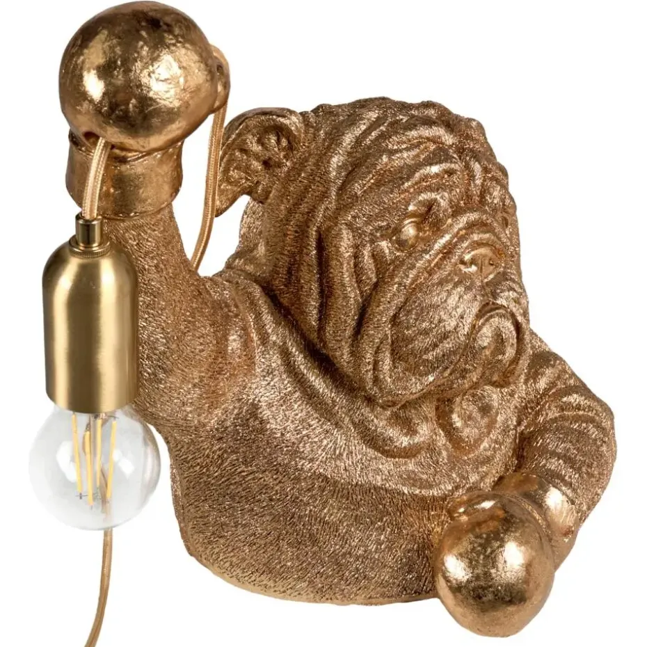 MIKE - Tafellamp - Goud - Polyresin
