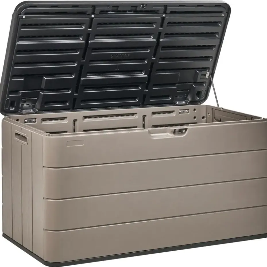 MILIES - Kussenbox - Bruin - 116 x 60 cm - Synthetisch materiaal