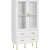 MILORA - Buffetkast - Wit - MDF