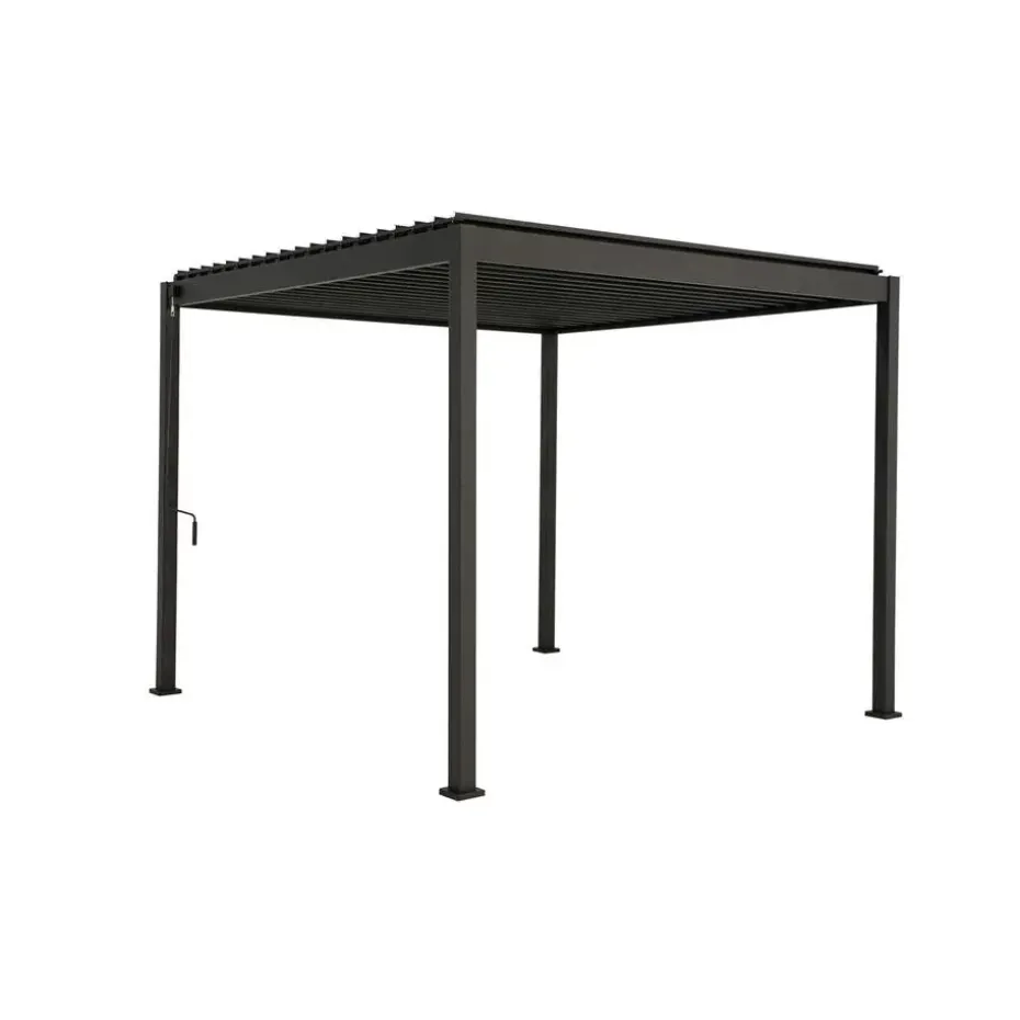 Mirador Basic terrasoverkapping 300 x 300 cmantraciet
