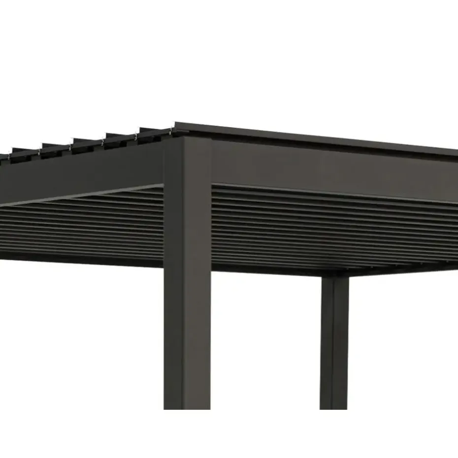 Mirador Basic terrasoverkapping 300 x 300 cmantraciet