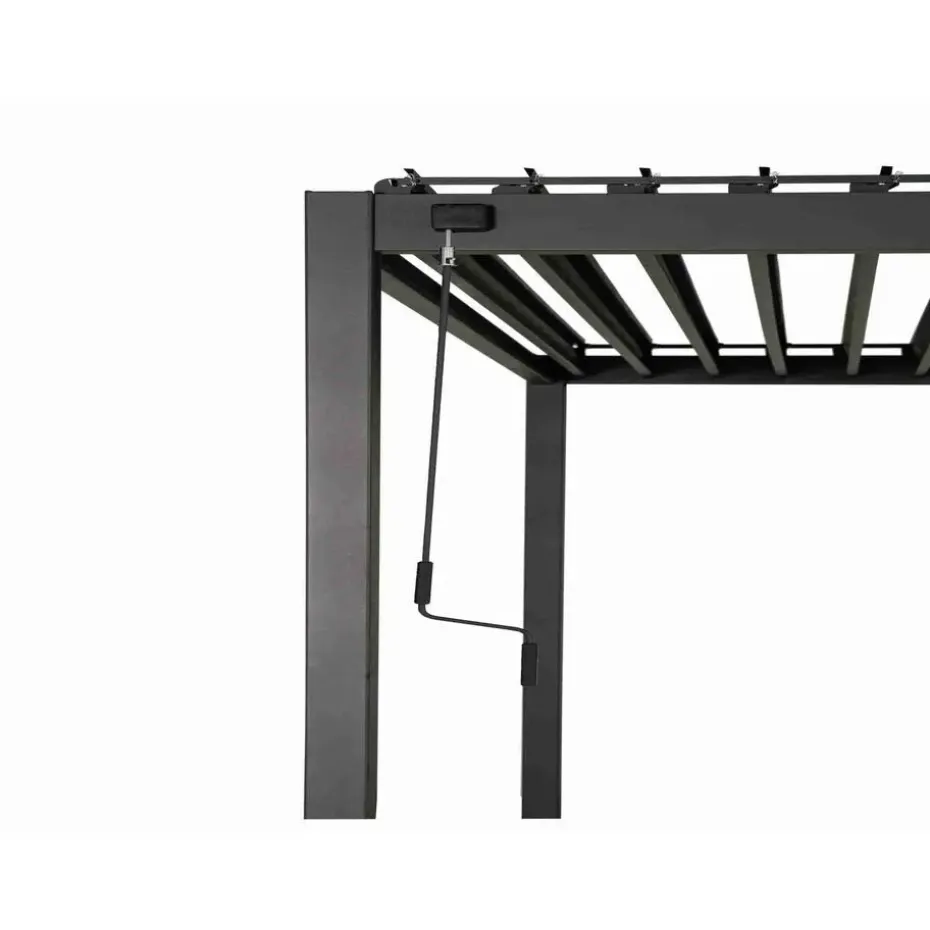 Mirador Basic terrasoverkapping 300 x 300 cmantraciet