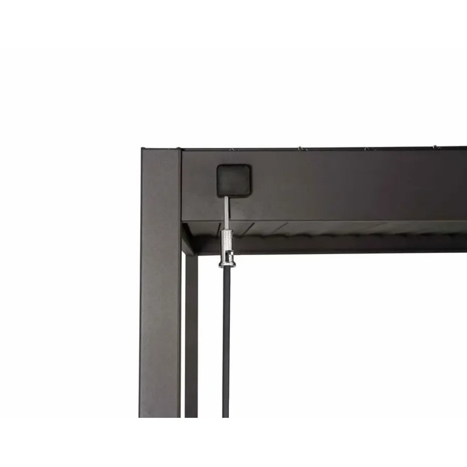 Mirador Basic terrasoverkapping 300 x 300 cmantraciet